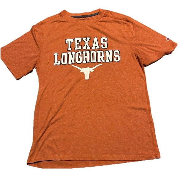 Champion Texas Longhorns T-Shirt Men’s Medium Burnt Orange NCAA Graphic Tee - Picture 1 of 4